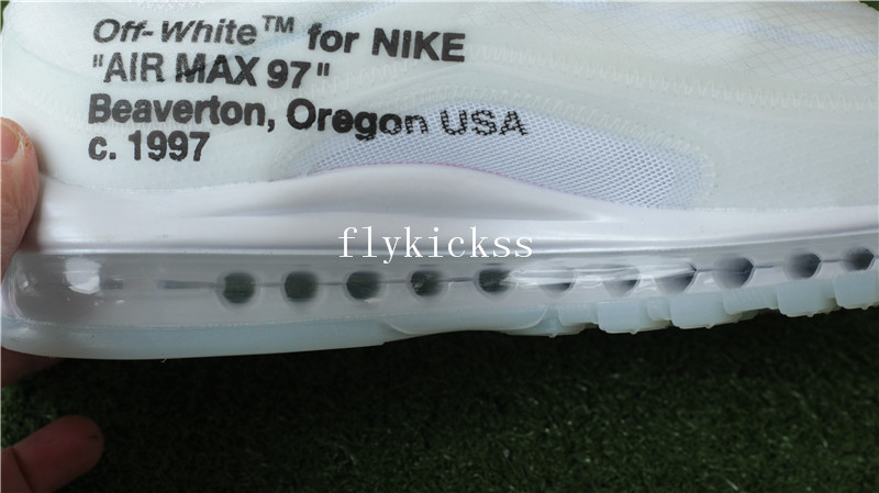 Update Version Off White x Nike Air Max 97 OG White